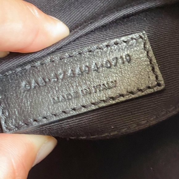 Authentic YSL Camera Lou Bag All Black - Picture 9 of 11